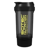 Шейкер бутылка пластиковая Scitec Dark opaque для приготовления и хранения коктейлей 500 мл