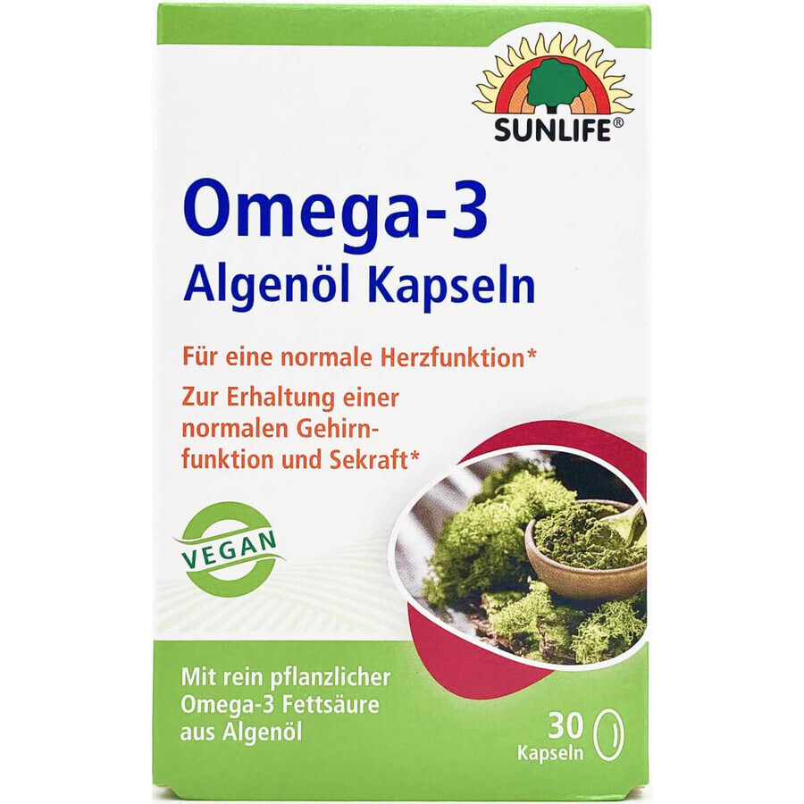 Вітаміни SUNLIFE Omega-3 Kapseln капсули №30 : ціни та характеристики