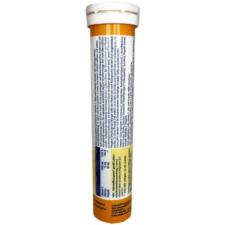 Вітаміни SUNLIFE Vitamin C 1000 + Propolis + Zink таблетки шипучі №20 : ціни та характеристики
