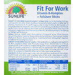 Вітаміни Sunlife Fit For Work для працездатності та міцних нервів стіки №20: ціни та характеристики