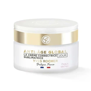 Денний крем Анти-Аж Глобаль Yves Rocher Anti-Age Global для сухої шкіри, 50 мл