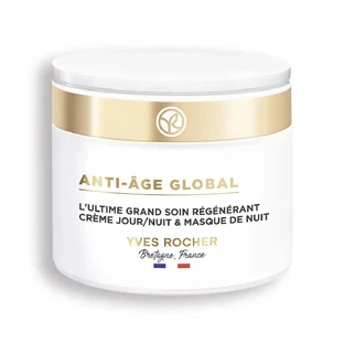 Крем-маска Анти-Аж Глобаль Yves Rocher Anti-Age Global для коррекции признаков возрастных изменений кожи, 75 мл