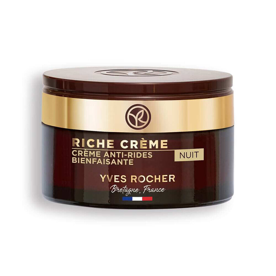 Ночной благотворный крем от морщин Yves Rocher 50 мл: цены и характеристики