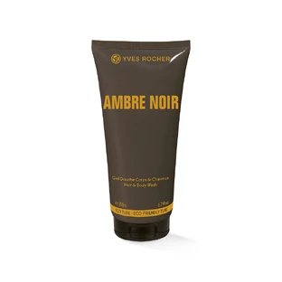 Парфюмированный гель для тела и волос Амбр Нуар Yves Rocher Ambre Noir, 200 мл