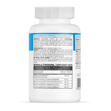 OstroVit Glucosamine + Msm + Chondroitin табл. №90: ціни та характеристики