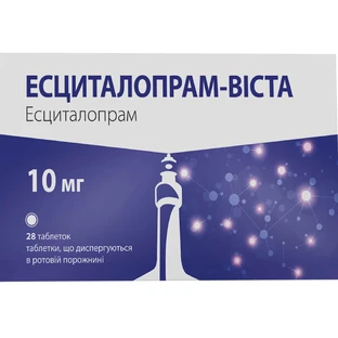 Есциталопрам-Віста табл. 10 мг №28