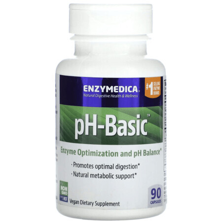 Дієтична добавка Enzymedica Підтримка балансу рН, ферменти, 90 капсул