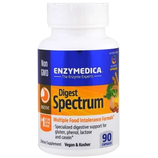 Диетическая добавка Enzymedica Пищеварительные ферменты, 90 капсул