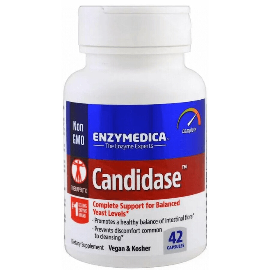 Диетическая добавка Enzymedica Противокандидат, 42 капсулы: цены и характеристики