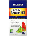 Диетическая добавка Enzymedica Бетаин гидрохлорид, 120 капсул: цены и характеристики