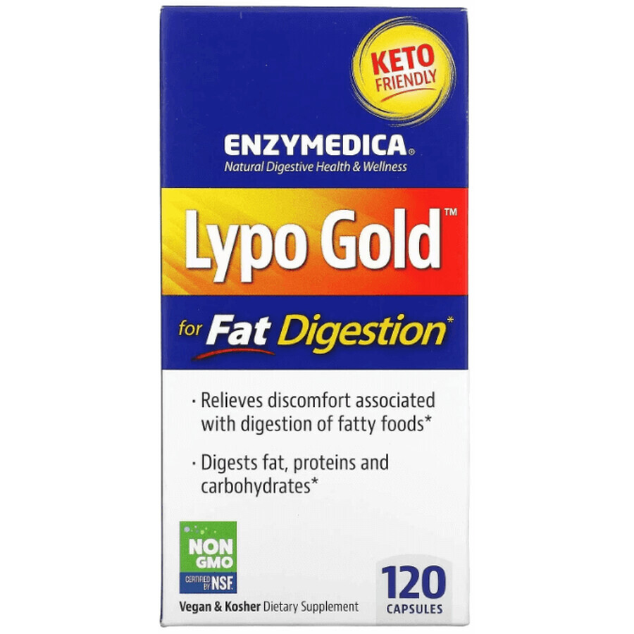 Диетическая добавка Enzymedica Оптимизатор переваривания жира, 120 капсул: цены и характеристики