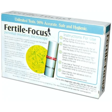 Прибор для определения овуляции Fairhaven Health, Fertile-Focus, 1 Personal Ovulation Microscope, 1 шт.: цены и характеристики