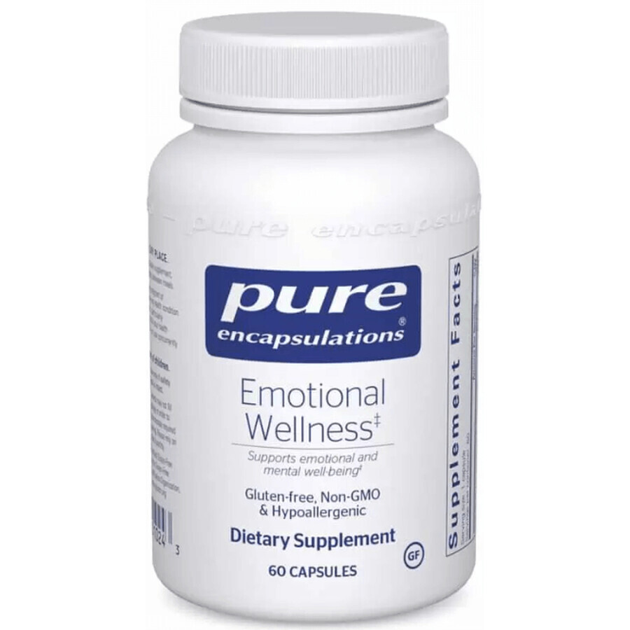 Дієтична добавка Pure Encapsulations Емоційне здоров'я, 60 капсул: ціни та характеристики