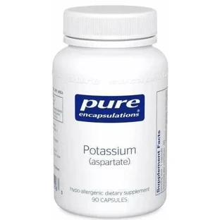 Диетическая добавка Pure Encapsulations Калий (аспартат), 90 капсул