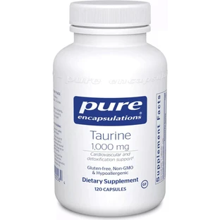 Диетическая добавка Pure Encapsulations Таурин, 1000 мг, 120 капсул