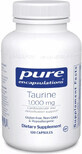 Дієтична добавка Pure Encapsulations Таурин, 1000 мг, 120 капсул