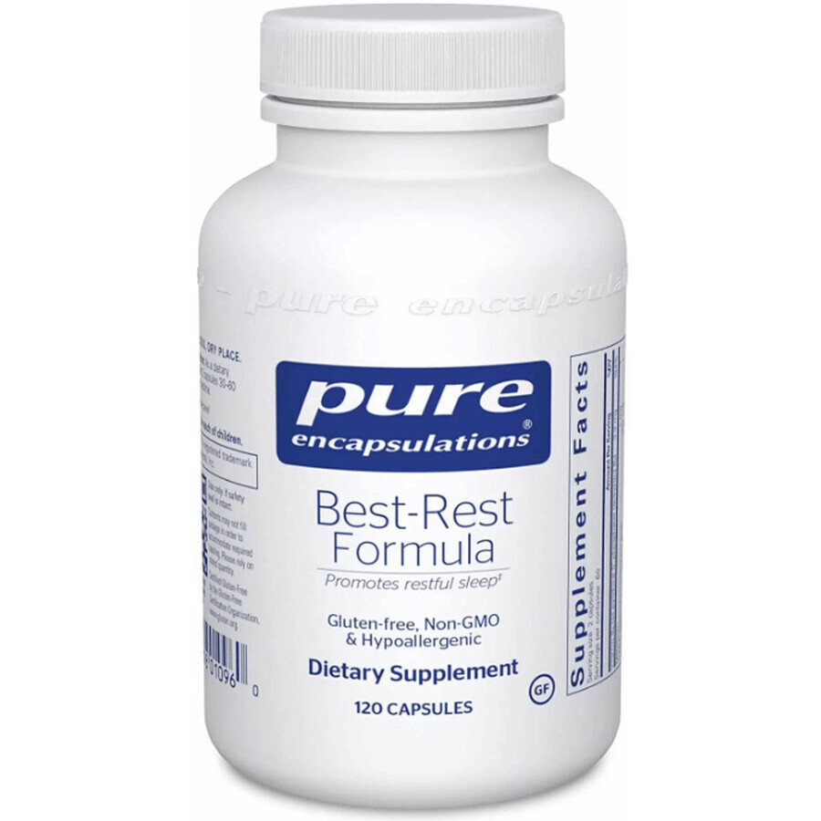Диетическая добавка Pure Encapsulations Витамины для спокойного сна, 120 капсул: цены и характеристики