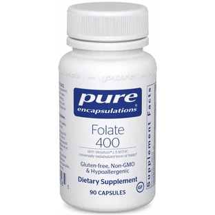 Дієтична добавка Pure Encapsulations Фолат, 400 мкг, 90 капсул