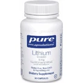 Дієтична добавка Pure Encapsulations Літій (оротат), 5 мг, 90 капсул