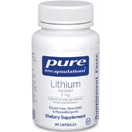 Дієтична добавка Pure Encapsulations Літій (оротат), 5 мг, 90 капсул: ціни та характеристики