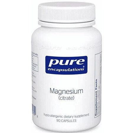 Диетическая добавка Pure Encapsulations Магний (цитрат), 150 мг, 90 капсул