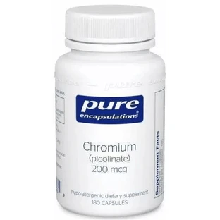 Диетическая добавка Pure Encapsulations Хром (пиколинат), 200 мкг, 180 капсул