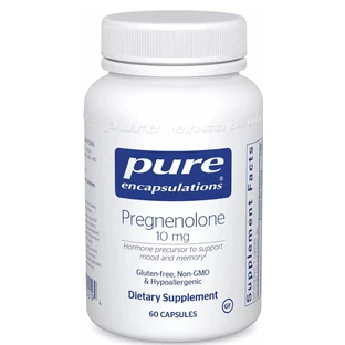 Диетическая добавка Pure Encapsulations Прегненолон, 10 мг, 60 капсул
