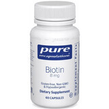 Диетическая добавка Pure Encapsulations Биотин, 8 мг, 60 капсул