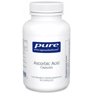 Диетическая добавка Pure Encapsulations Капсулы с аскорбиновой кислотой, 90 капсул