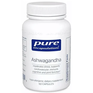 Диетическая добавка Pure Encapsulations Ашваганда, 60 капсул