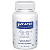 Дієтична добавка Pure Encapsulations L-глютамін, 500 мг, 90 капсул