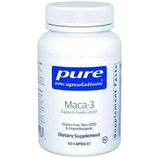 Диетическая добавка Pure Encapsulations Мака-3, 60 капсул