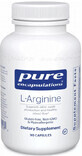 Диетическая добавка Pure Encapsulations L-аргинин, 90 капсул