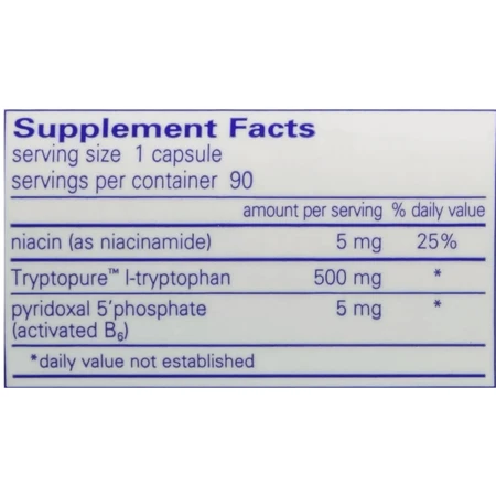 Дієтична добавка Pure Encapsulations L-триптофан, 90 капсул: ціни та характеристики