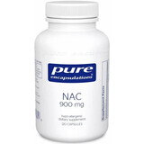 Дієтична добавка Pure Encapsulations NAC N-ацетил-L-цистеїн, 900 мг, 120 капсул