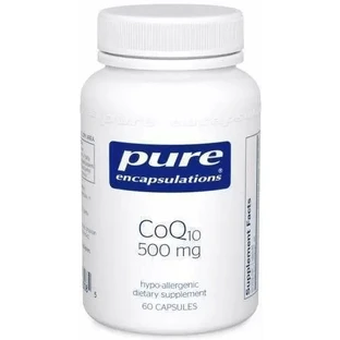 Диетическая добавка Pure Encapsulations Коэнзим Q10, 500 мг, 60 капсул
