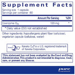 Дієтична добавка Pure Encapsulations Коензим Q10, 120 мг, 60 капсул: ціни та характеристики