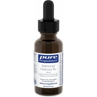 Дієтична добавка Pure Encapsulations Вітамін B12 в формі аденозилкобаламін і гідроксікобаламін, 30 мл