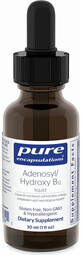 Дієтична добавка Pure Encapsulations Вітамін B12 в формі аденозилкобаламін і гідроксікобаламін, 30 мл