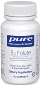Дієтична добавка Pure Encapsulations Вітамін B12 і Фолат, метилкобаламін, 60 капсул