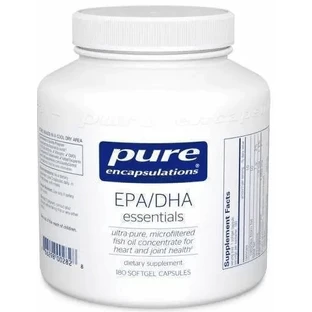 Диетическая добавка Pure Encapsulations Основные ЭПК/ДГК, 180 гелевых капсул