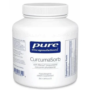 Диетическая добавка Pure Encapsulations Фитосомы куркумина c высокой биологической доступностью, 180 капсул