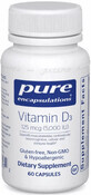 Дієтична добавка Pure Encapsulations Вітамін D3, 5000 МО, 60 капсул