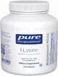 Диетическая добавка Pure Encapsulations L-лизин, 270 капсул
