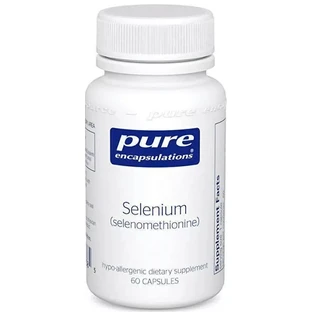 Дієтична добавка Pure Encapsulations Селен (селенометіонін), 60 капсул