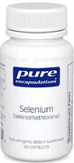 Диетическая добавка Pure Encapsulations Селен (селенометионин), 60 капсул