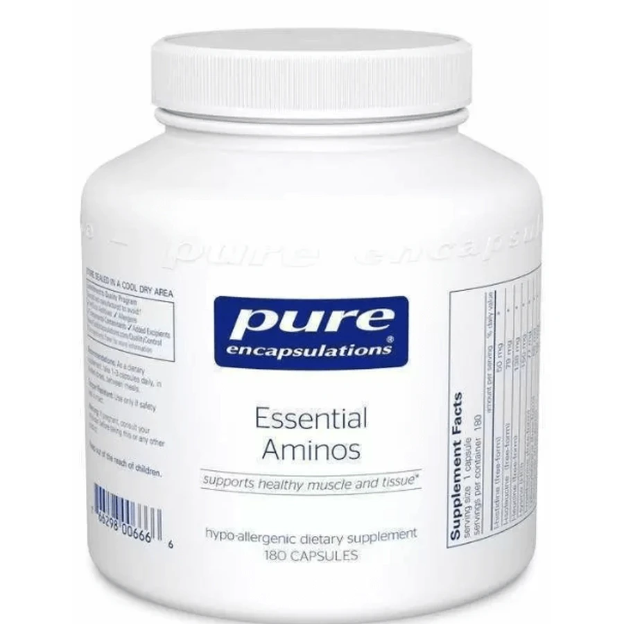 Дієтична добавка Pure Encapsulations Незамінні амінокислоти, 180 капсул: ціни та характеристики