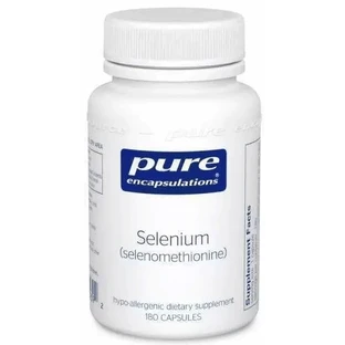 Дієтична добавка Pure Encapsulations Селен (селенометіонін), 200 мкг, 180 капсул