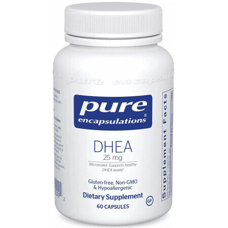 Диетическая добавка Pure Encapsulations Дегидроэпиандростерон, 25 мг, 60 капсул
