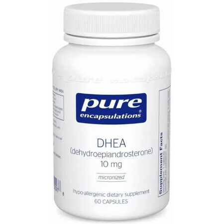 Дієтична добавка Pure Encapsulations Дегідроепіандростерон, 10 мг,  60 капсул